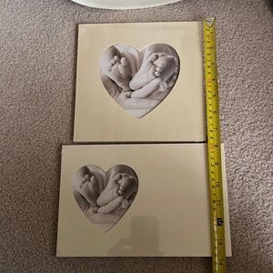 New 2 wood picture frames